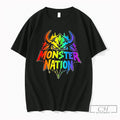 Premium Monster Nation Rainbow Skull Tee