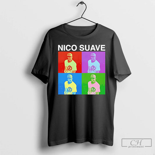 Premium Nico Hoerner Nico Suave Chicago Cubs Baseball Graphic