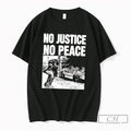 Premium No Justice No Peace Ice Police Car Tee