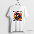 Premium Not Now Kitten The Walls Are Closing In Tee