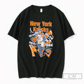 Premium Ny Knicks Jalen Brunson Chalked Up Running Pose Tee