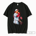 Premium Oklahoma Jackson Cleveland Shhh Posing Tee