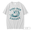 Premium Opossum Relaxing In Lounge Chair Wearing Cap And Sunglasses Girl Dad Energy T Shirts