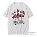 Premium Patriotic Flamingo Trio 250 Years Of Freedom 1776 2026 United States Holiday T Shirts
