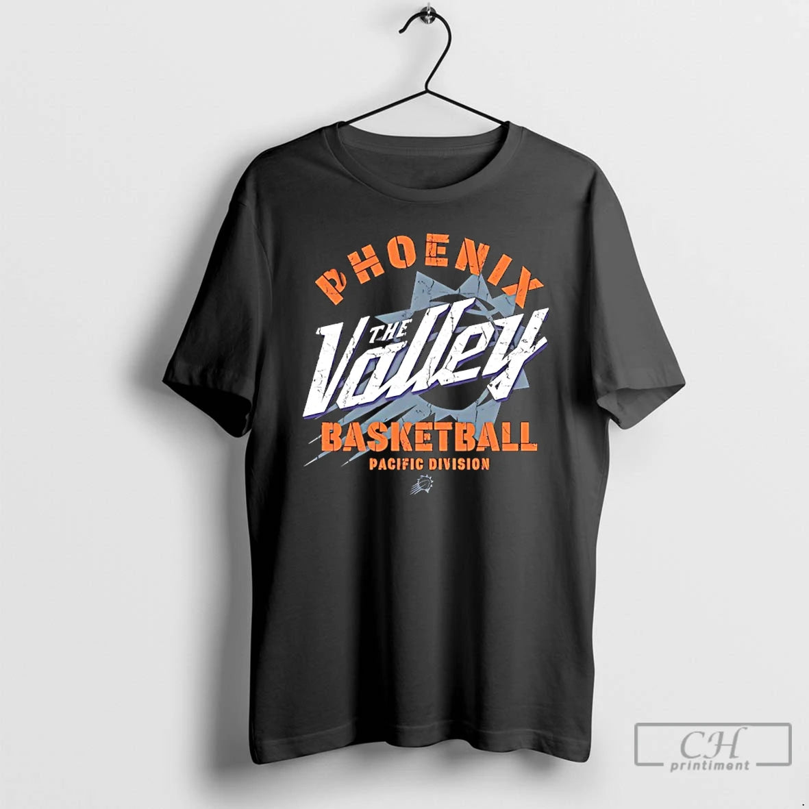 Premium Phoenix Suns The Valley Basketball Pacifi Divison 2025 26 City Edition T Shirts Sweater