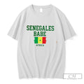 Premium Senegalese Babe Africa Flag Heritage Tee