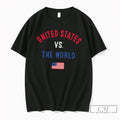 Premium Usa Vs The World 2026 Flag Tee