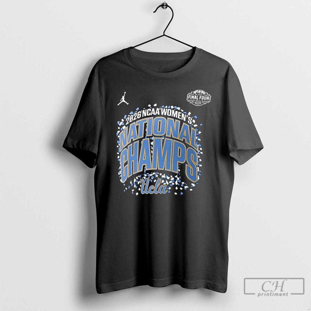 Premium Ucla Bruins 2026 Ncaa Womens Basketball National Champions Confetti