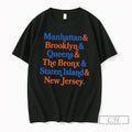 Premium Where My Cousins Live Manhattan Brooklyn Tee