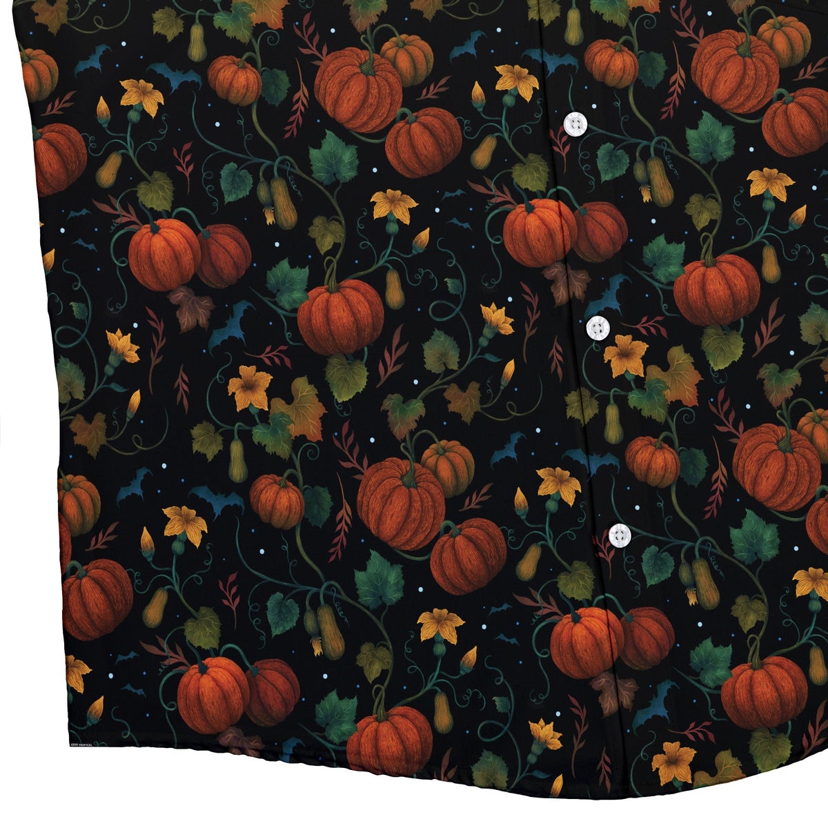 Pumpkin Bats Button Up Shirt