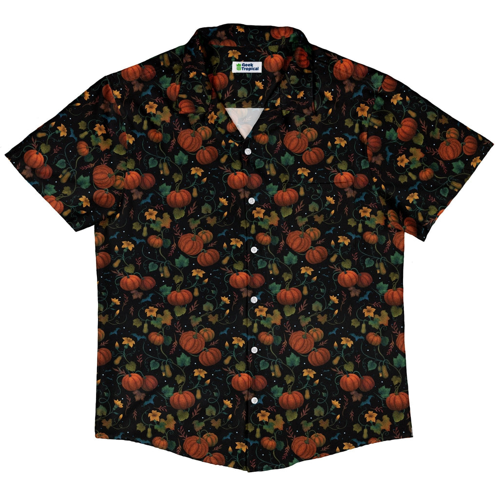Pumpkin Bats Button Up Shirt