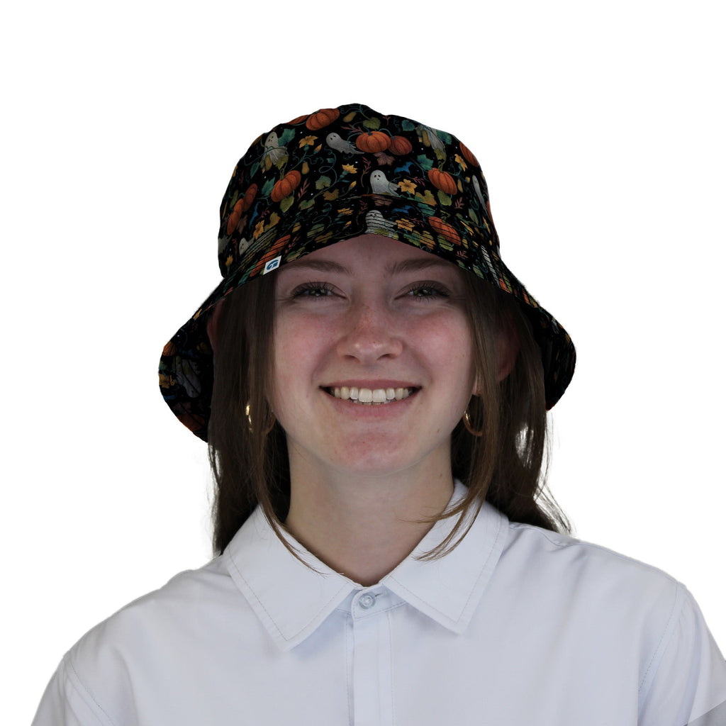 Pumpkin Ghosts Bucket Hat