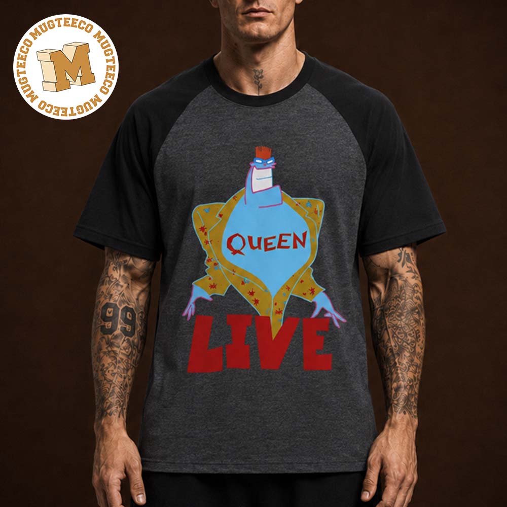 Queen A Kind Of Magic 1986 Tour Baseball Shirt