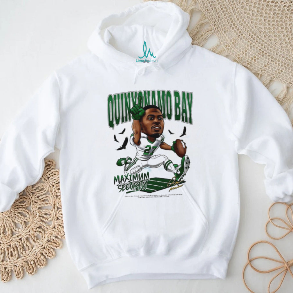 Quinyon Mitchell Quinyonamo Bay Maximum Security Signature shirt