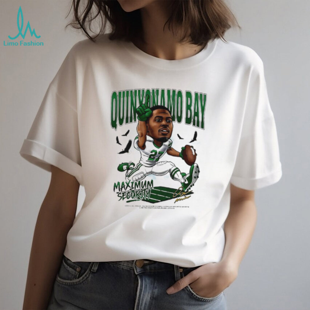Quinyon Mitchell Quinyonamo Bay Maximum Security Signature shirt