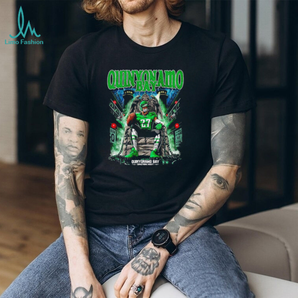 Quinyonamo Bay Philadelphia Eagles King graphic shirt