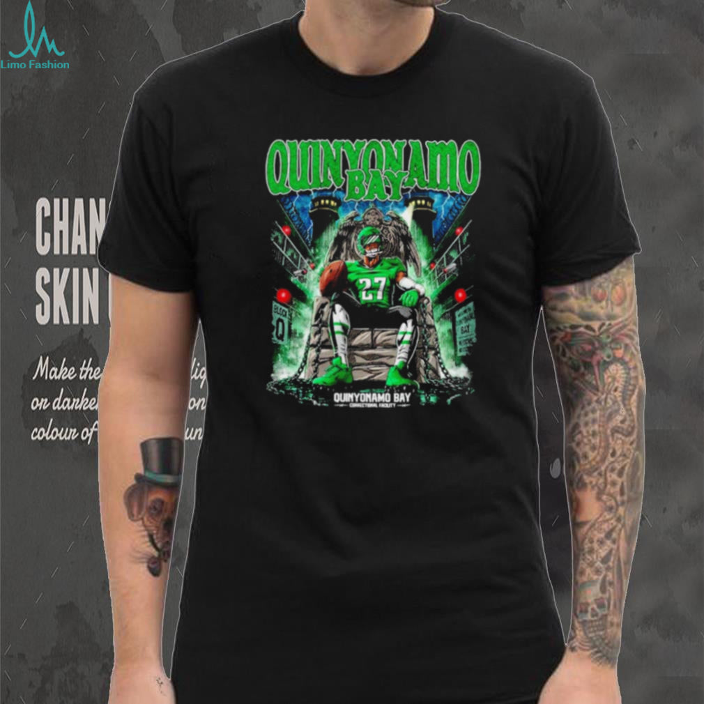 Quinyonamo Bay Philadelphia Eagles King graphic shirt