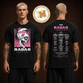 RDR26 Rotting Skull Tee Radar Festival 6 Manchester England 2026 Two Sided Unisex Black T Shirt
