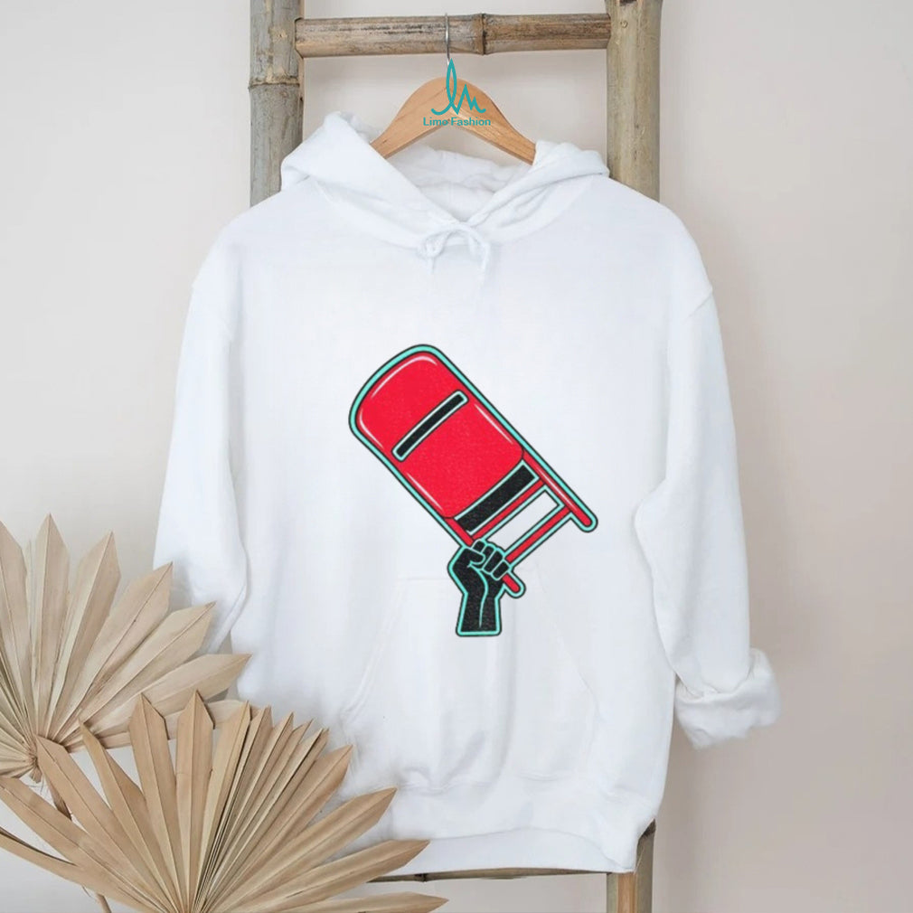 Rebellious Raised Fist Chair Protest shirt