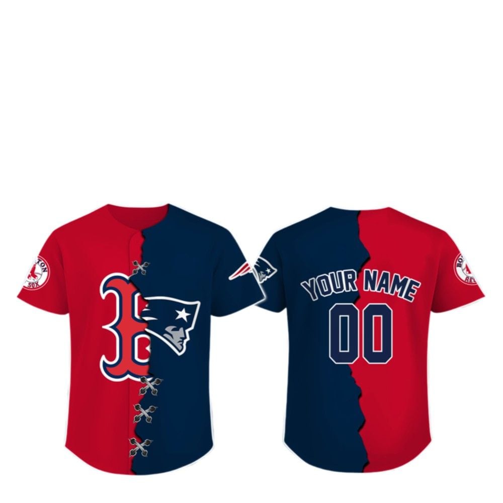Red Sox x Patriots Jersey 2025 - Grishko.com
