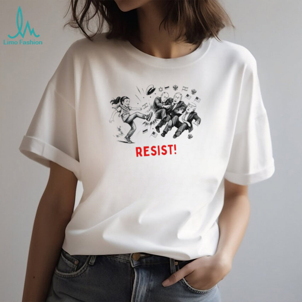 Resist Save Earth Anonymous Activist Political shirt