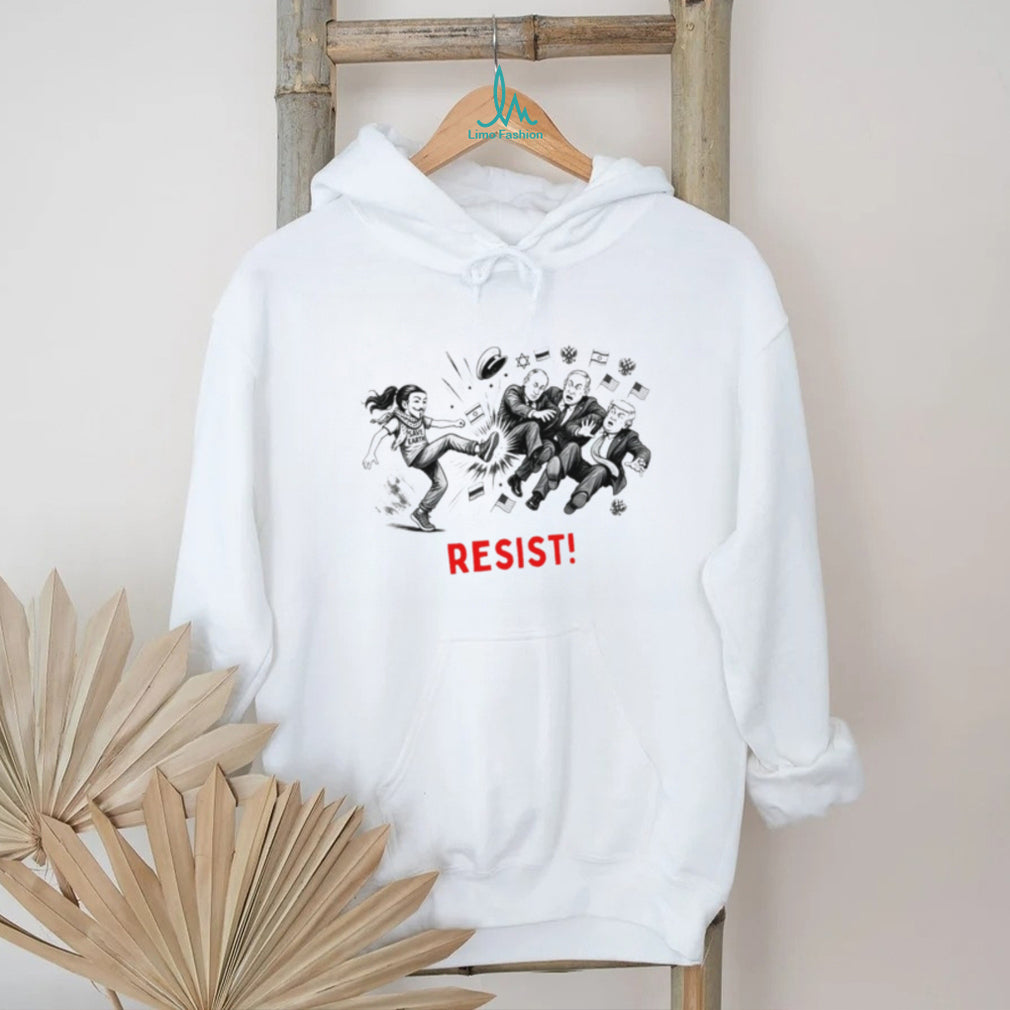 Resist Save Earth Anonymous Activist Political shirt