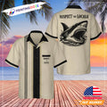 Respect The Locals Angry Shark Hawaiian Shirt
