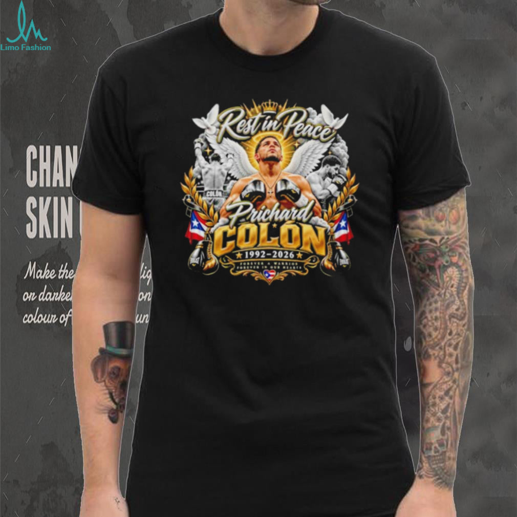 Rest in Peace Prichard Colon 1992 2026 memorial boxing shirt