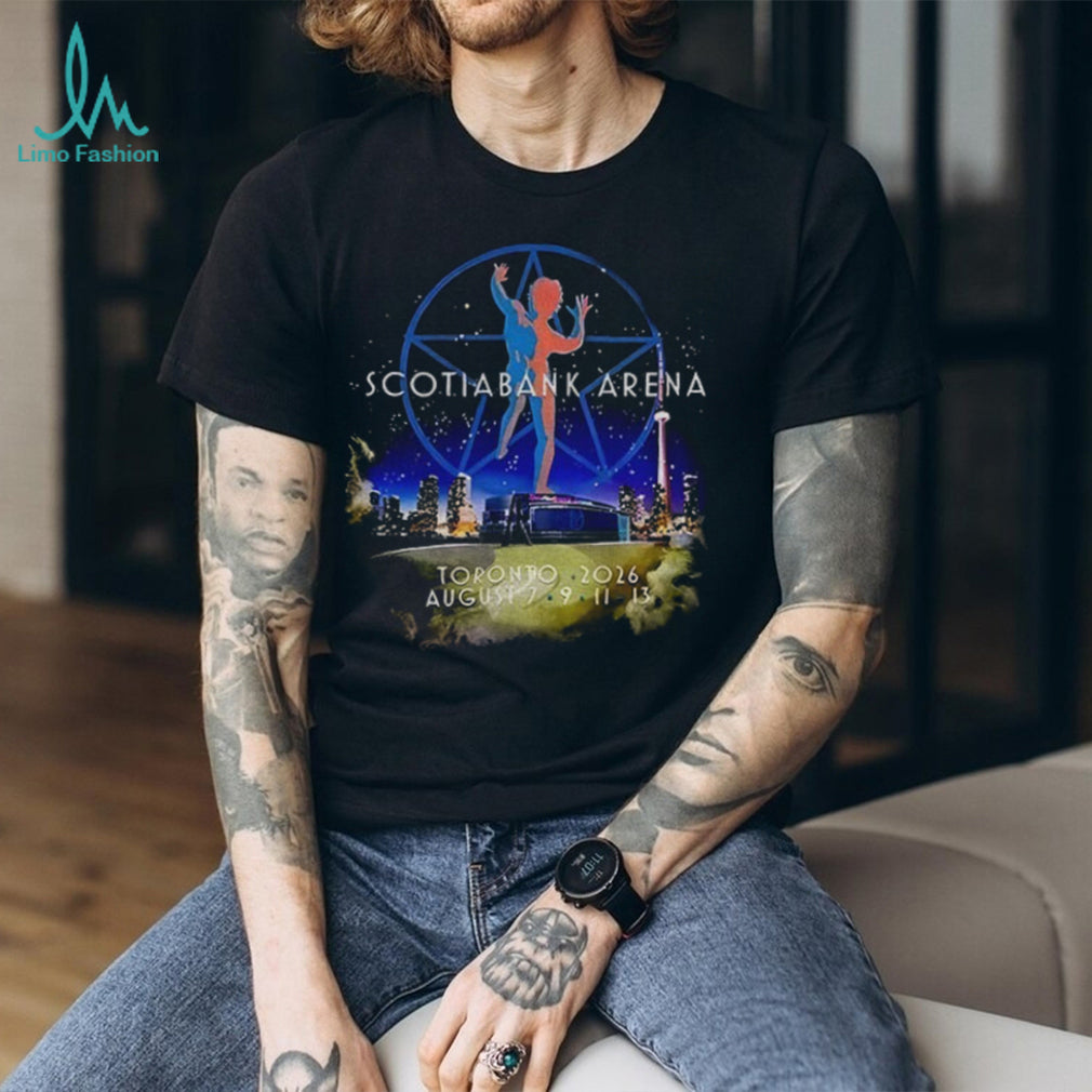 Rush Toronto On Canada 2026 At Scotiabank Arena On August 7 9 11 13 2026 shirt