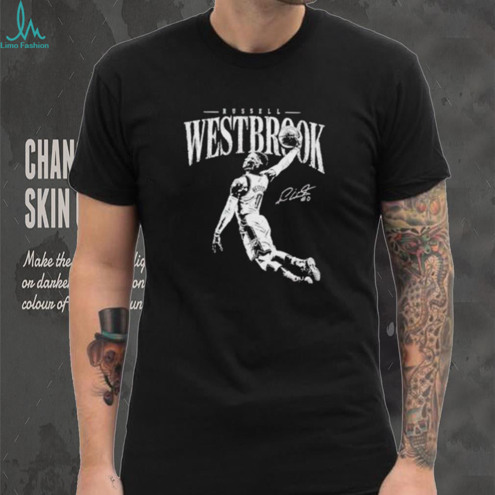 Russell Westbrook Retired OKC Basketball signature shirt