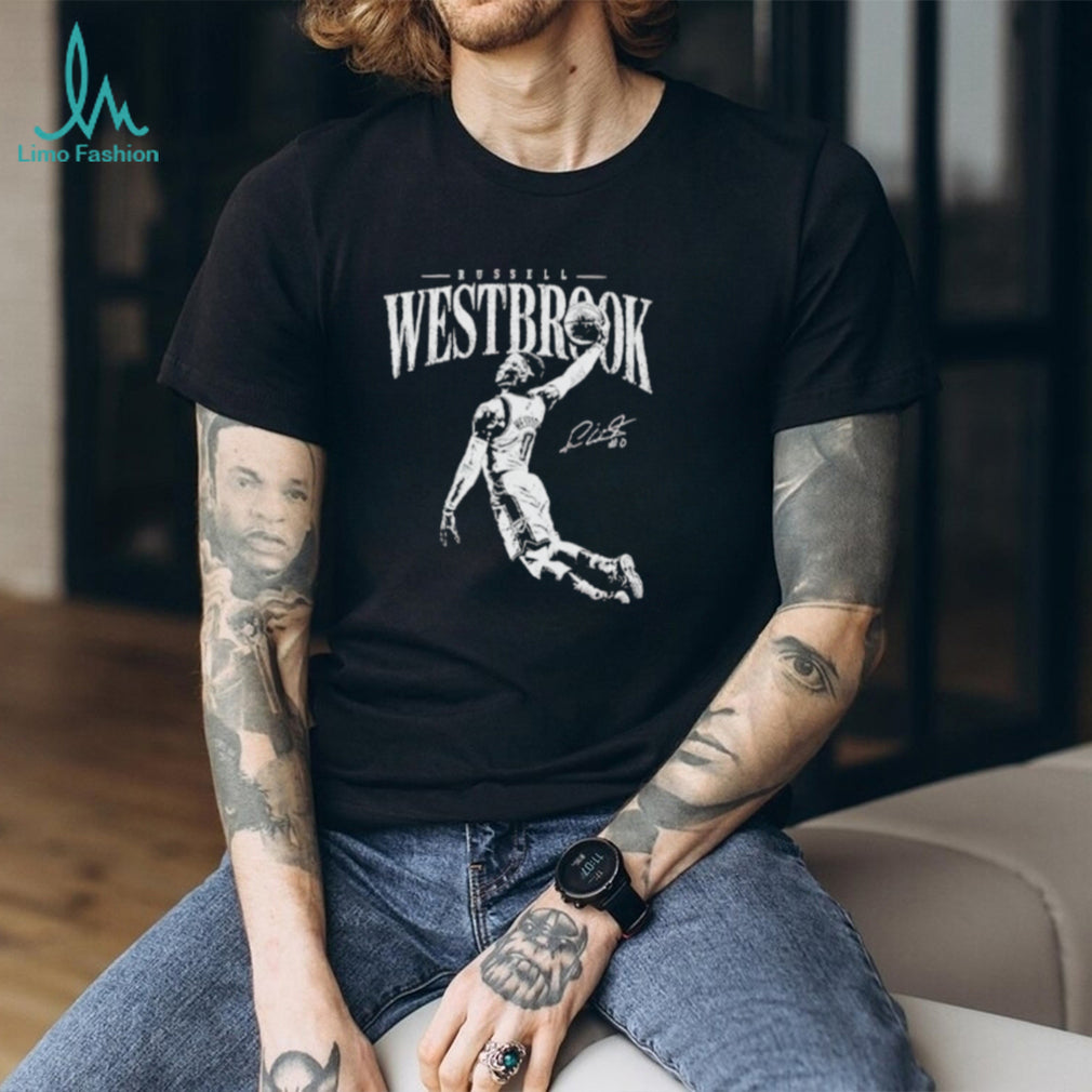 Russell Westbrook Retired OKC Basketball signature shirt