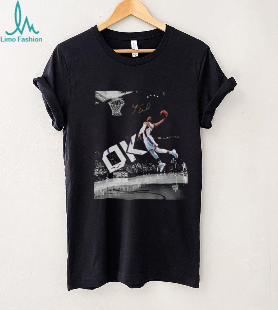 Russell Westbrook Vintage OKC Retirement NBA legend signature shirt