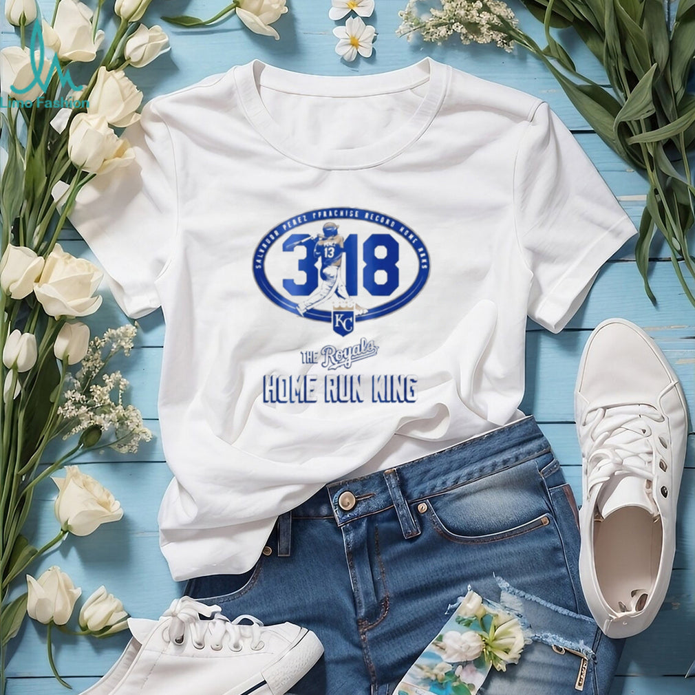 Salvador Perez Kansas City Royals Franchise Record Home Runs King shirt
