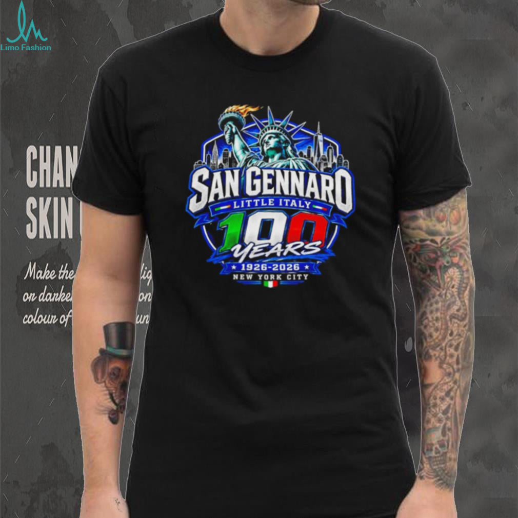 San Genarro Little Italy 100 Years New York City shirt