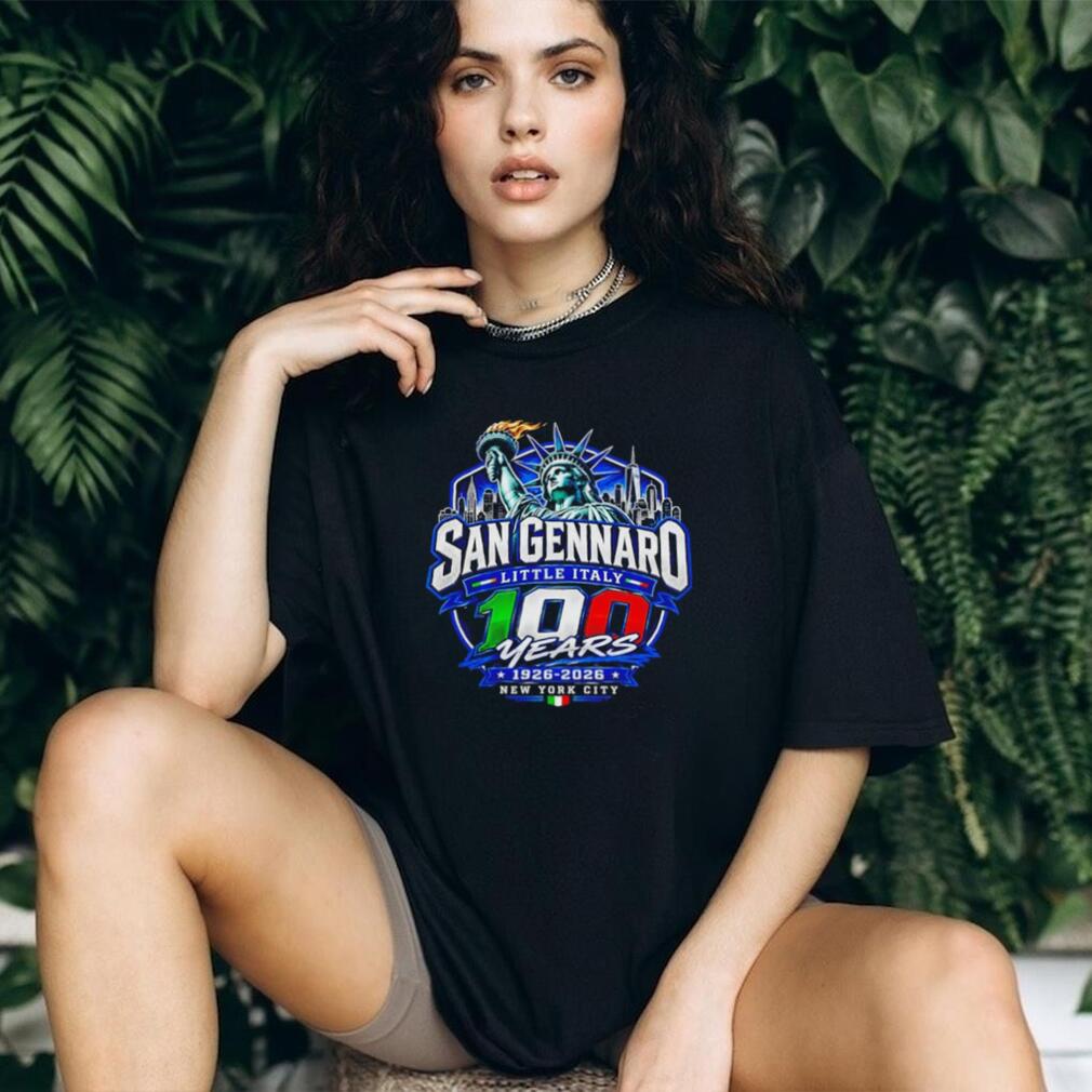 San Genarro Little Italy 100 Years New York City shirt