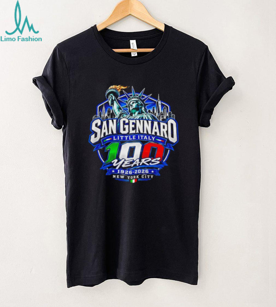 San Genarro Little Italy 100 Years New York City shirt