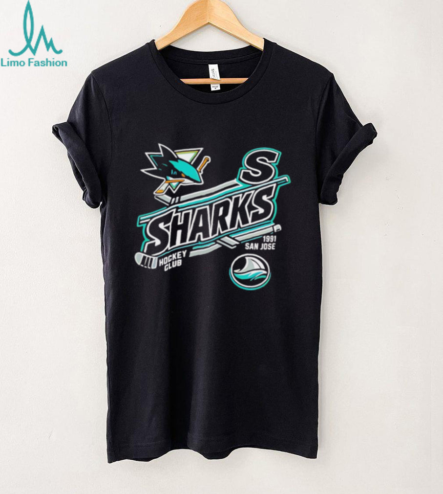San Jose Sharks 1991 Hockey Club graphic shirt