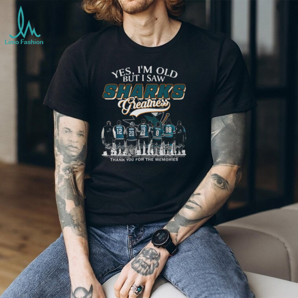San Jose Sharks Hockey Players Legacy Retro Vintage Shirt