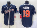 San Diego Padres #19 Tony Gwynn Padres Retro Adult Style 5