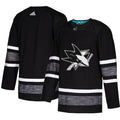 San Jose Sharks blank black