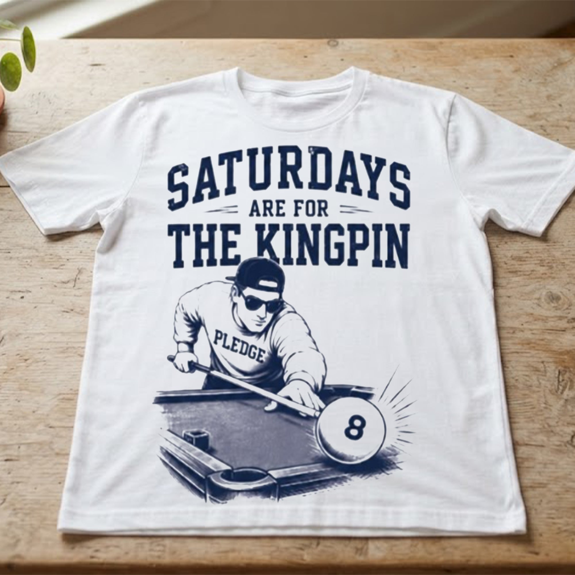 Saturdays Are For The Kingpin Pledge Shirt