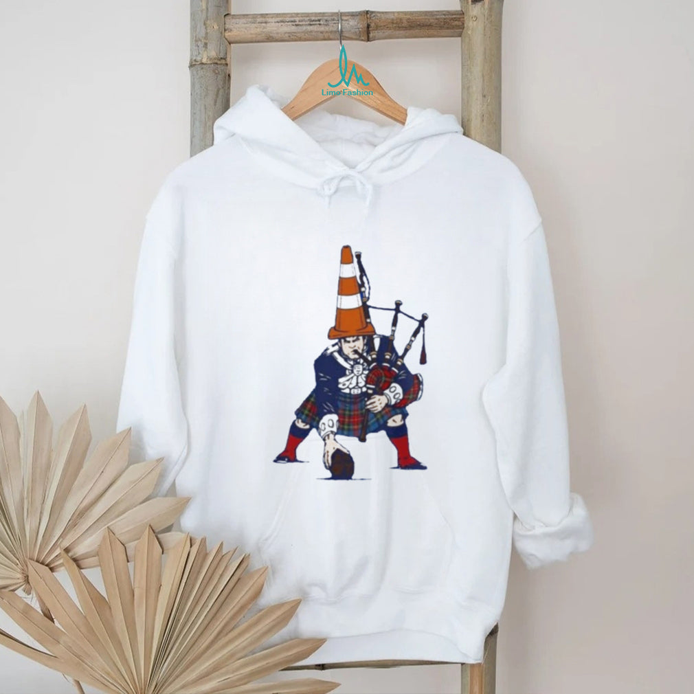 Scotland Tartan Army Traffic Cone Shirt