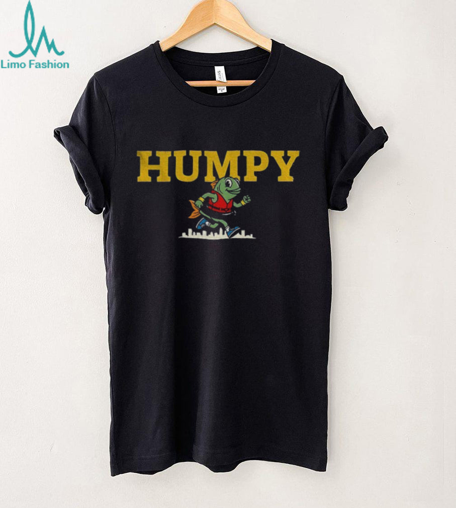 Seattle Mariners baseball Humpy the Salmon running shirt