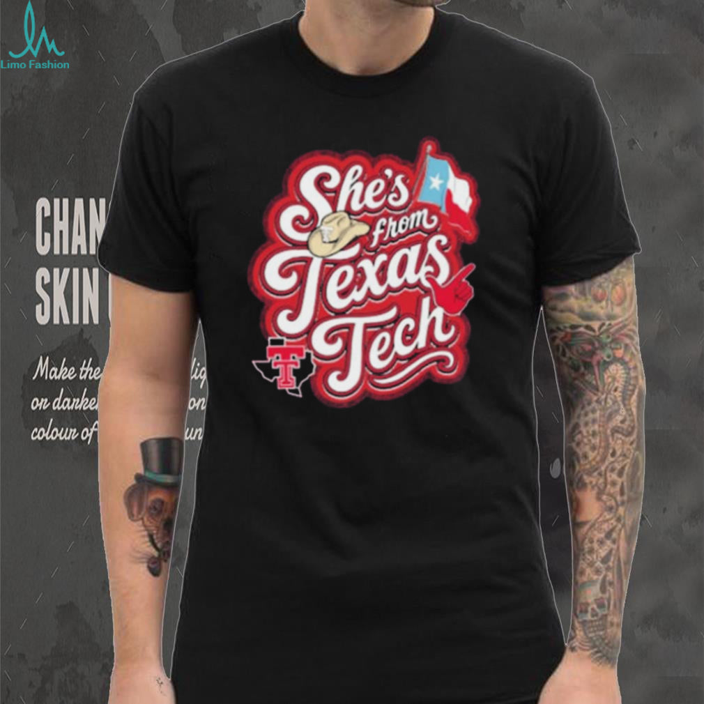 She’s From Texas Tech Red Raiders Back Roads shirt