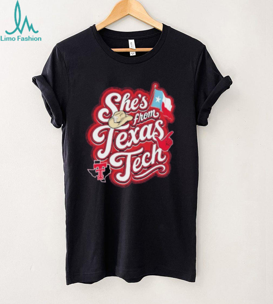 She’s From Texas Tech Red Raiders Back Roads shirt