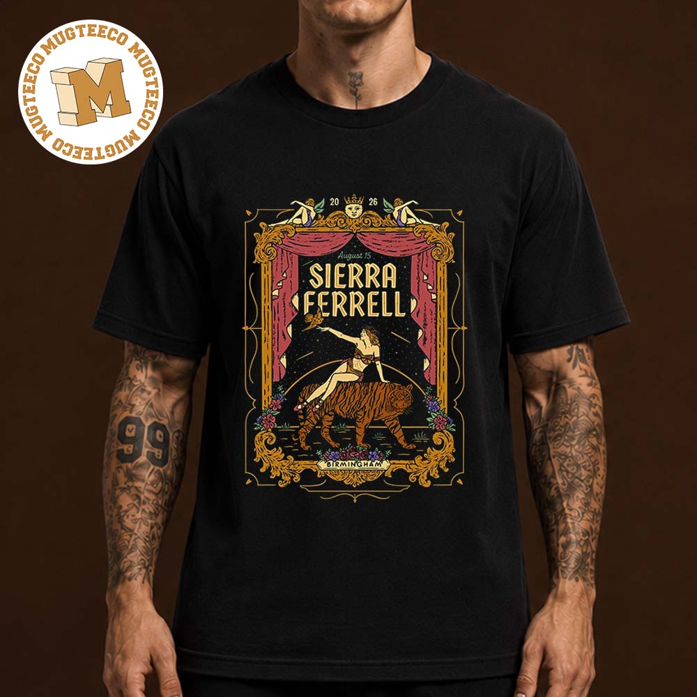 Sierra Ferrell Birmingham AL Heavy Petal Tour 2026 Event Tee At Anvodale Brewing Co On August 15 2026 Unisex T Shirt