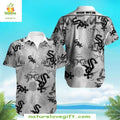 Chicago White Sox Hawaiian Shirt Pineapple Hibiscus Baseball Apparel