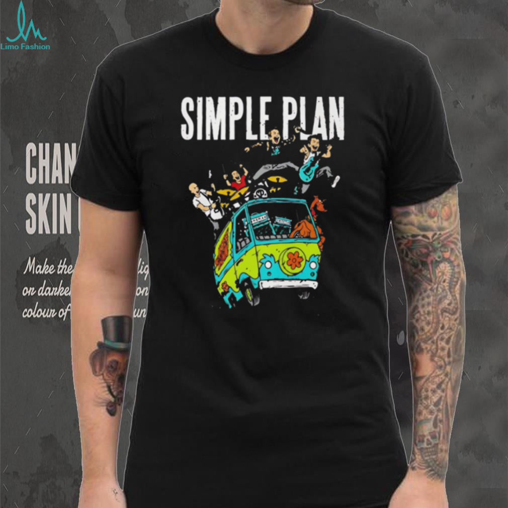 Simple Plan Bigger Than You Think Tour 2026 Scooby Doo Shirt