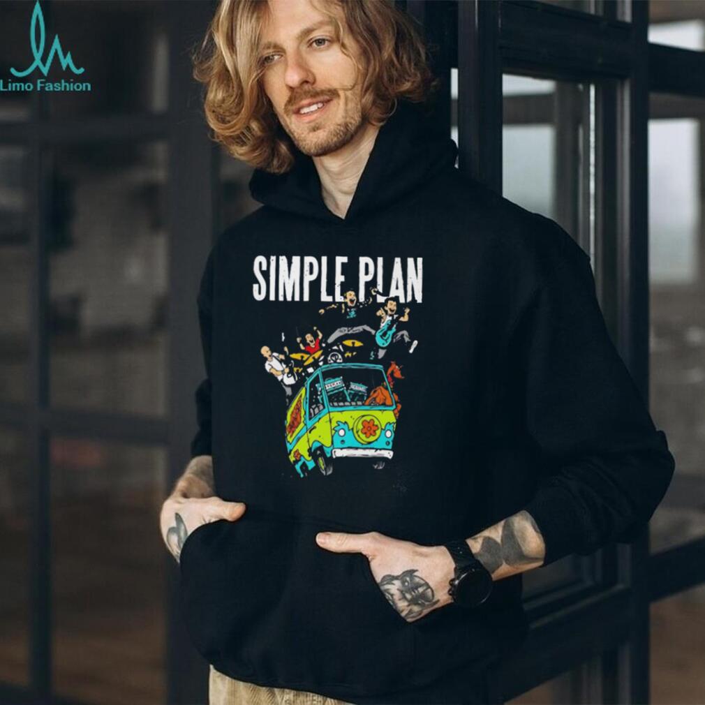 Simple Plan Bigger Than You Think Tour 2026 Scooby Doo Shirt