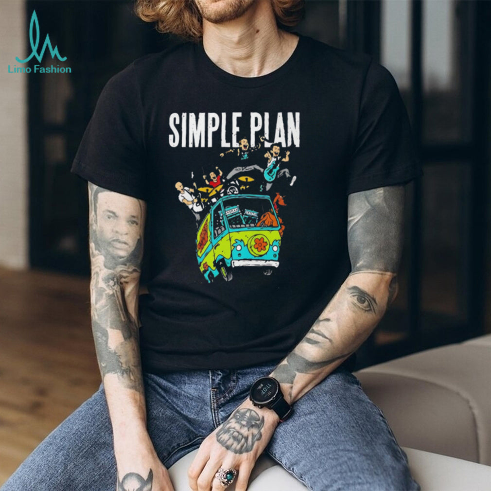 Simple Plan Bigger Than You Think Tour 2026 Scooby Doo Shirt